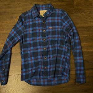 Hollister Mens Flannel Shirt